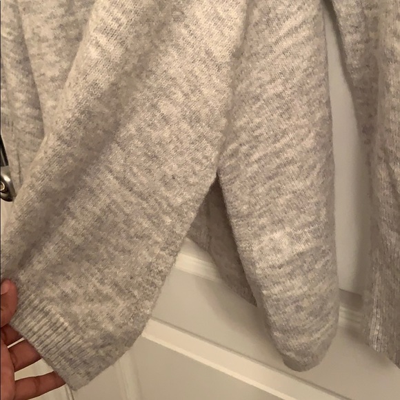 FOR THEE cowl neck gray oversized sweater size M - Picture 4 of 7